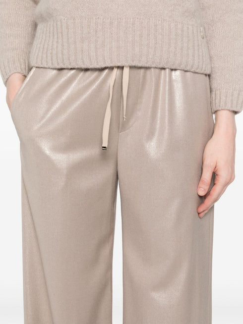 logo-charm trousers